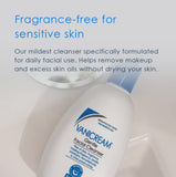 Vanicream Gentle Facial Cleanser - 2.5 fl oz - Formulated Without Common Irritants for Those with Sensitive Skin