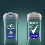 Degree Men Original Deodorant 48-Hour Odor Protection Arctic Edge Deodorant For Men 3 oz, Pack of 6