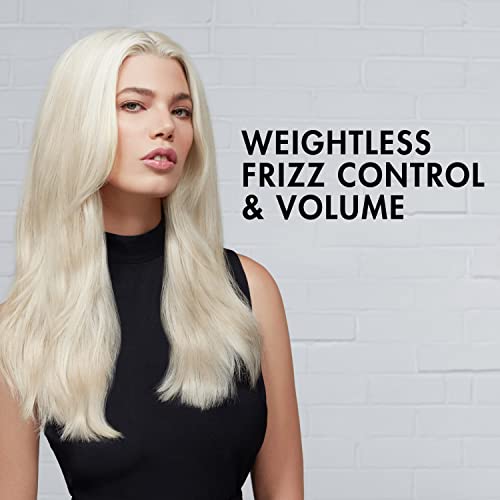 Nexxus Smooth & Full Blow Dry Balm Weightless Style Frizz Control, Volume & Heat Protect Styling Cream for Smooth & Full Hair 6 oz