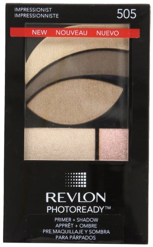 Revlon Eyeshadow Paette, PhotoReady Eye Makeup, Creamy Pigmented in Blendable Matte & Shimmer Finishes 505 Impressionist, 0.01 Oz