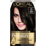 L'Oreal Paris Superior Preference Fade-Defying + Shine Permanent Hair Color, 2BL Black Sapphire, Pack of 1, Hair Dye