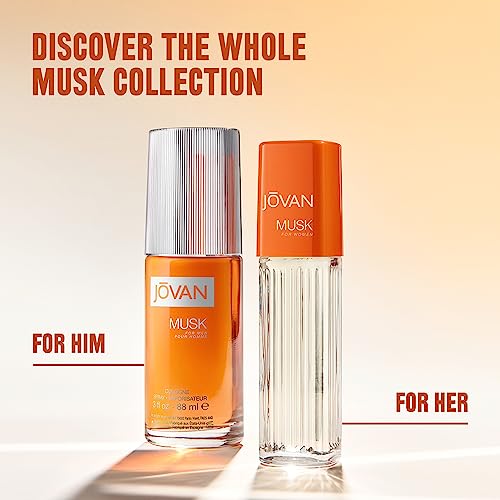 Jovan Musk Oil, Sexy Perfume Oil for Women, Vegan Formula, 0.33oz