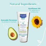 Mustela Stelatopia Eczema-Prone Skin Emollient Baby Cream - Moisturizing Body Lotion with Natural Avocado & Sunflower Oil - Fragrance-Free - 6.76 fl. oz.