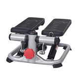 Sunny Health & Fitness Mini Stepper with Resistance Bands, Black