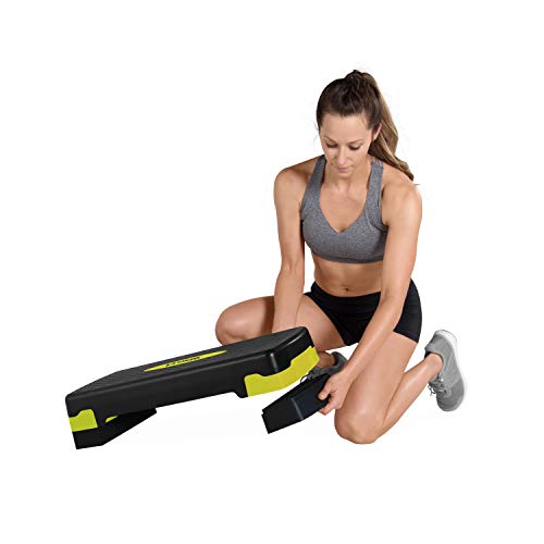 Tone Fitness Aerobic Step, Yellow | Exercise Step Platform