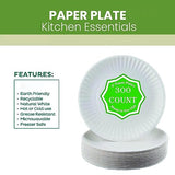 Perfect Stix Paper Plate by Kitchen Essentials, 9 (Pack of 300)