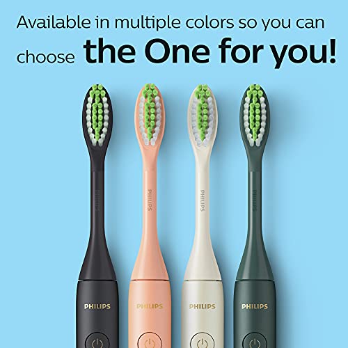 PHILIPS One by Sonicare Battery Toothbrush, Mango Yellow, HY1100/02