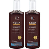 True+Real Therapeutic Plus Tar Gel Anti-Dandruff Shampoo Extra Strength 1% Coal Tar, 6 Fluid Ounce 2 Pack