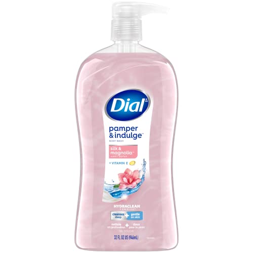 Dial Body Wash, Pamper & Indulge, Silk & Magnolia, 32 Fl Oz