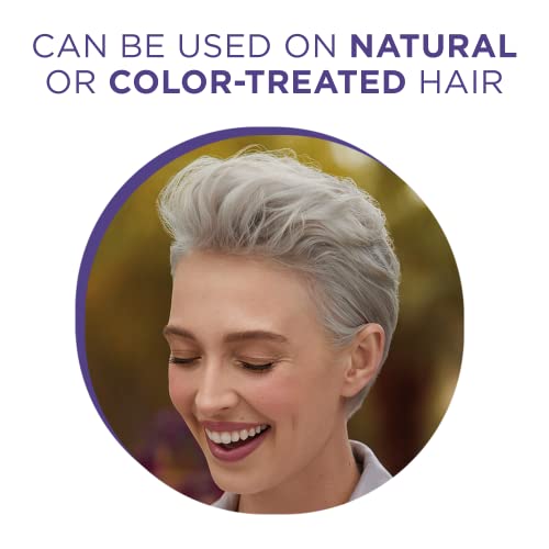 Clairol Professional Shimmer Lights Purple Conditioner, 16 fl. Oz | Neutralizes Brass & Yellow Tones | For Blonde, Silver, Gray & Highlighted Hair