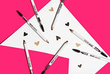 Eyebrow Pencil By Wet n Wild Brow-Sessive Brow Makeup Pencil Liner Blending Brush, Precise, Fine Tip, Shapes, Defines, Fills, Medium Brown