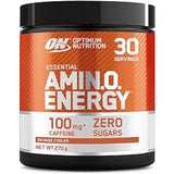 Optimum Nutrition Amino Energy - Pre Workout with Green Tea, BCAA, Amino Acids, Keto Friendly, Green Coffee Extract, Energy Powder - Blueberry Lemonade, 30 Servings (Packaging May Vary)