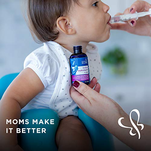 Mommys Bliss Baby Multivitamin + Iron, Daily Essential Vitamins for Immune Support, Healthy Growth & Bone Development, Age 2 Months+, 30 ml, Liquid