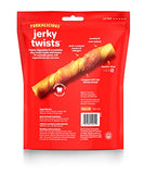 Hartz Oinkies Porkalicious Smoked Pig Skin Chicken Jerky Twists Dog Treats, 32 Count