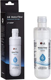 LG LT1000P - 6 Month / 200 Gallon Capacity Replacement Refrigerator Water Filter (NSF42, NSF53, and NSF401) ADQ74793501, ADQ75795105, or AGF80300704 , White