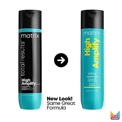 Matrix High Amplify Volumizing Conditioner| Instant Lift & Lasting Volume | Silicone-Free | Boost Structure in Fine, Limp Hair | Salon Professional Conditioner| Packaging May Vary | 10.1 Fl. Oz.