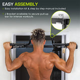 ProsourceFit Fit Multi-Grip Chin-Up/Pull-Up Bar, Heavy Duty Doorway Trainer for Home Gym