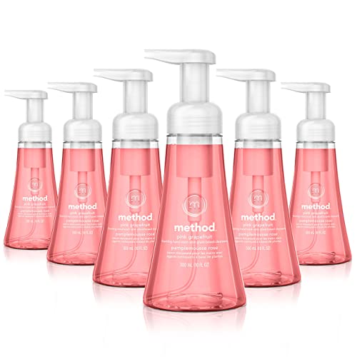 Method Foaming Hand Soap Refill, Pink Grapefruit, Packaging May Vary, 28 oz Pack of 6)