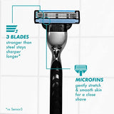 Mach3 Razor Refills for Men, 8 Razor Blade Refills