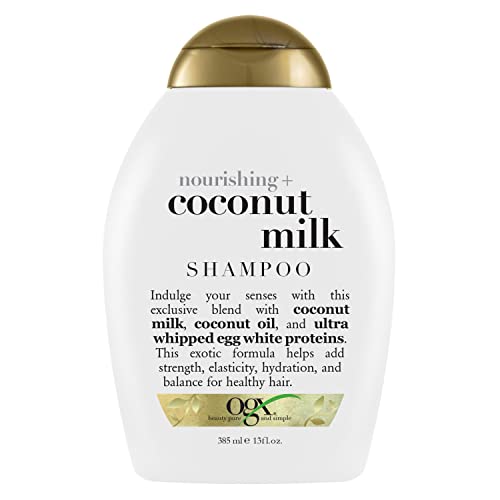 OGX, Hair Conditioner, Sulfate-Free, Nourishing Coconut Milk, 13 Fl Oz