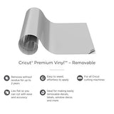 Cricut Premium Vinyl Removable for All Cricut Cutting Machines, No Residue Vinyl for DIY Crafts, Wall Decals, Stickers, In-House Decor and More, Lipstick