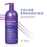 Clairol Professional Shimmer Lights Purple Shampoo, 2 fl. Oz | Neutralizes Brass & Yellow Tones | For Blonde, Silver, Gray & Highlighted Hair