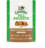 GREENIES PILL POCKETS Capsule Size Natural Dog Treats Chicken Flavor, 15.8 oz. Value Pack (60 Treats)