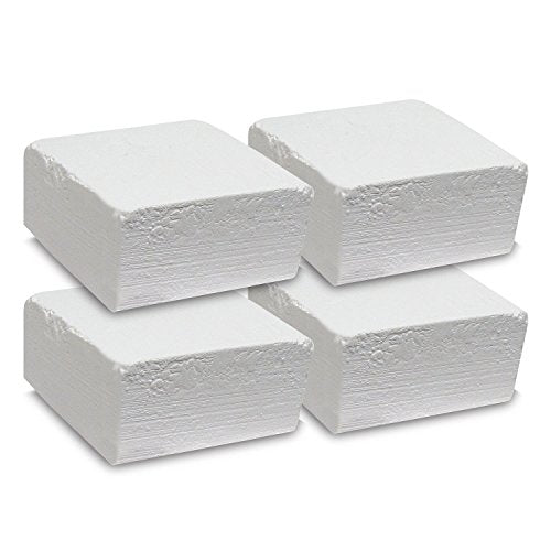 SPRI Chalk Block, 2oz. (4 Pack) for Gymnastics, Rock Climbing, Bouldering, Weight-Lifting,