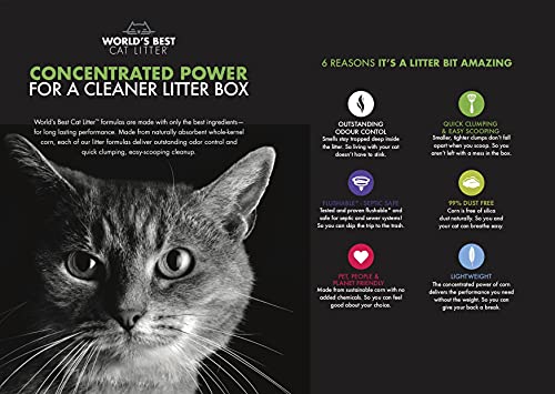 WORLD'S BEST CAT LITTER Original Unscented, 32-Pounds