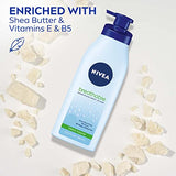 NIVEA Breathable Nourishing Body Lotion Fresh Fusion - No Sticky Feel, Dry To Very Dry Skin, 13.5 Ounce