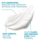 La Roche-Posay Effaclar Adapalene Gel 0.1% Acne Treatment, Prescription-Strength Topical Retinoid Cream For Face, Helps Clear and Prevent Acne and Clogged Pores