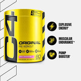 C4 Original Pre Workout Powder Fruit Punch - Vitamin C for Immune Support - Sugar Free Preworkout Energy for Men & Women - 150mg Caffeine + Beta Alanine + Creatine - 60 Servings