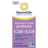 Renew Life Probiotics for Women, 50 Billion CFU Guaranteed, Probiotic Supplement for Digestive, Vaginal & Immune Health, Shelf Stable, Soy, Dairy & Gluten Free, 60 Capsules