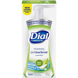 Dial Complete Anti-bacterial Foaming Hand Wash, 60 oz of Foaming Hand Soap. 2-scent Variety Pack Spring Water/Pear, 15 Fluid Ounces each (4 pack)