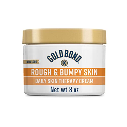 Gold Bond Rough & Bumpy Daily Skin Therapy Cream, 8 oz., With 7 Moisturizers & 3 Vitamins