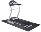 BalanceFrom High Density Treadmill Exercise Bike Equipment Mat, 3 x 6.5-ft, Regular, Color-Black