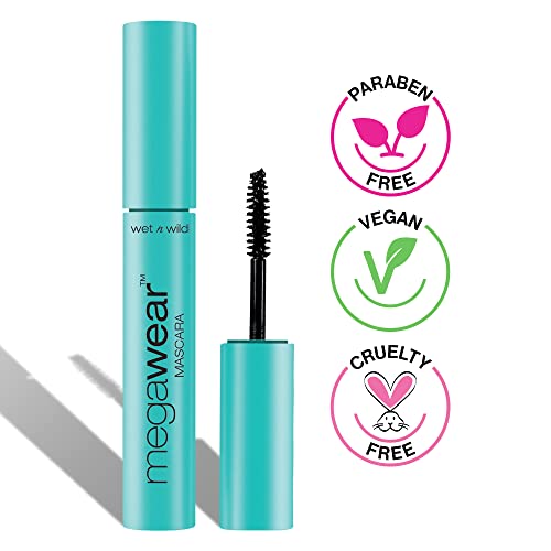 Wet n Wild Enhance and Define Megawear Mascara, Black, 1 Oz, 0.24 Fl Oz (Pack of 1) (C136)