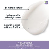 Biolage Hydra Source Conditioning Balm | Hydrates, Nourishes & Detangles Dry Damaged Hair | Moisturizing | Sulfate-Free | For Medium To Coarse Hair | Deep Conditioning | 9.5 Fl. Oz