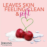 Jergens Extra Moisturizing Hand Soap, Liquid Hand Soap Refill Cherry Almond Scent, Hand Wash For Dry Hands, 16 Ounces