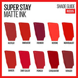 Maybelline New York Super Stay Matte Ink Liquid Lipstick Makeup, Long Lasting High Impact Color, Up to 16H Wear, Inspirer, Light Mauve Pink, 1 Count