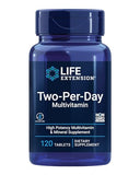 Life Extension Two-Per-Day High Potency Multi-Vitamin & Mineral Supplement - Vitamins, Minerals, Plant Extracts, Quercetin, 5-MTHF Folate & More - Gluten-Free - Non-GMO - 120 Tablets