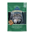 Blue Buffalo Wilderness Trail Treats High Protein Grain Free Crunchy Dog Treats Biscuits, Duck Recipe 10-oz Bag