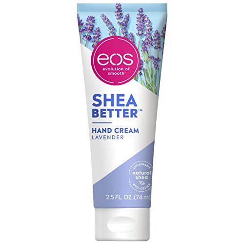 eos Shea Better Hand Cream - Vanilla Cashmere | Instant Hydration + Lasting Protection | 2.5 oz