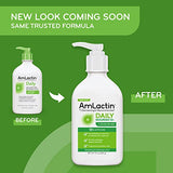 AmLactin Daily Moisturizing Lotion for Dry Skin – 7.9 oz Pump Bottles (Twin Pack) – 2-in-1 Exfoliator-Body Lotion with 12% Lactic Acid, Dermatologist-Recommended (Packaging May Vary)