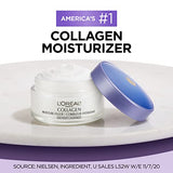 L'Oreal Paris Collagen Daily Face Moisturizer, Reduce Wrinkles, Face Cream 3.4 oz