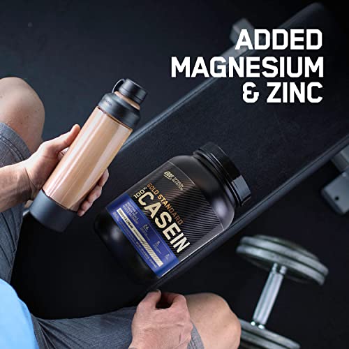 Optimum Nutrition Gold Standard 100% Micellar Casein Protein Powder, Slow Digesting, Helps Keep You Full, Overnight Muscle Recovery, Chocolate Supreme, 4 Pound (Packaging May Vary)