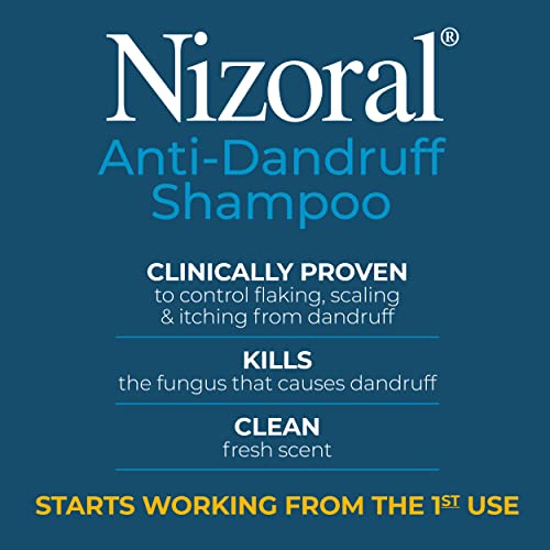 Nizoral Anti-Dandruff Shampoo, 7 oz + Deep Moisturizing Conditioner, 11 oz Bundle