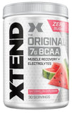 XTEND Original BCAA Powder Airheads Candy Flavor, 7g BCAA and 2.5g L-Glutamine, Sugar Free Post Workout Muscle Recovery Drink with Amino Acids for Men & Women, 30 Servings