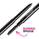 Wet n Wild Ultimate Brow Micro Eyebrow Retractable Pencil, Soft Brown, Ultra Fine 1.5mm Tip, Draws Tiny Brow Hairs