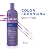 Clairol Professional Shimmer Lights Purple Shampoo, 2 fl. Oz | Neutralizes Brass & Yellow Tones | For Blonde, Silver, Gray & Highlighted Hair